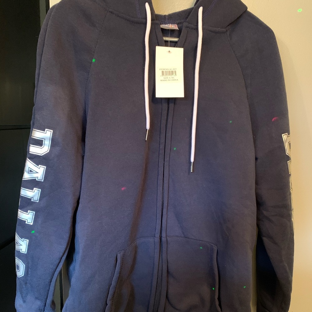 Blue Two piece sweatsuit